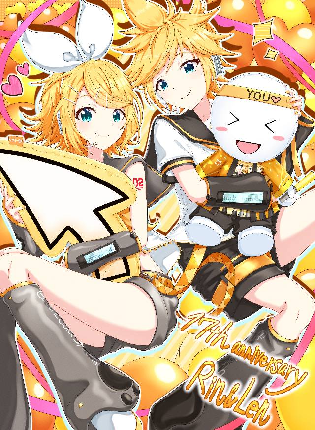 Rin & Len Kagamine, 镜音连, 鏡音鈴