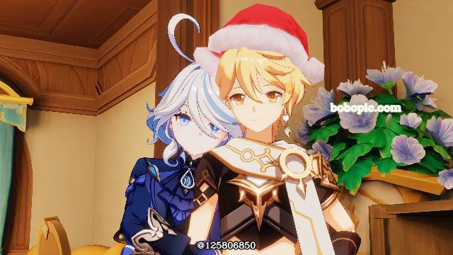 Genshin Impact, 空×芙宁娜, Fenina, 芙宁娜（原神）, Aether (Genshin Impact), Aether/Furina