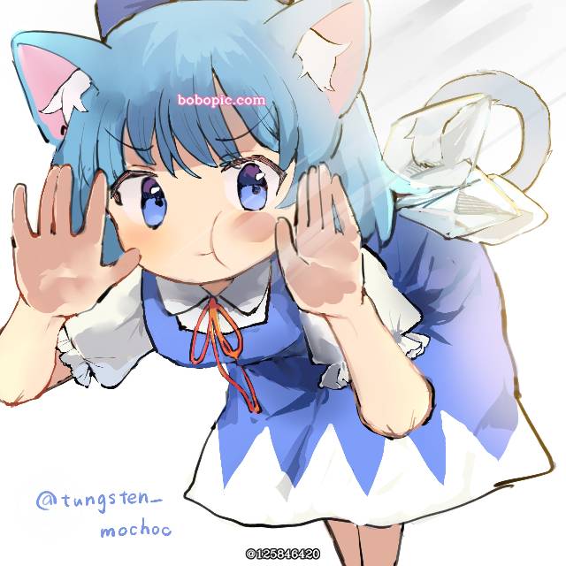 琪露诺, 东方, 东方Project, cat ears