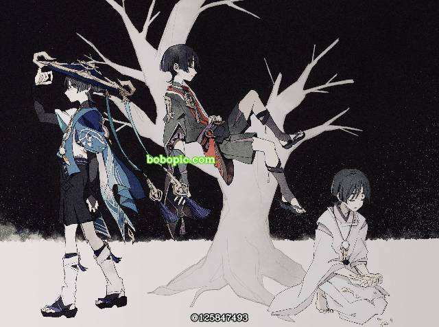 Genshin Impact, 散兵, wanderer, 原神100收藏