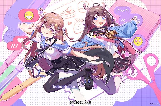 一张东爱璃绘画图片