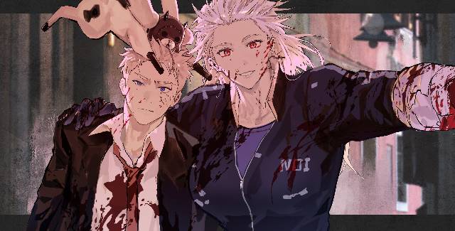 dorohedoro, Noi, 肌肉娘, mind, Shin/Noi, 腹肌, 肌肉