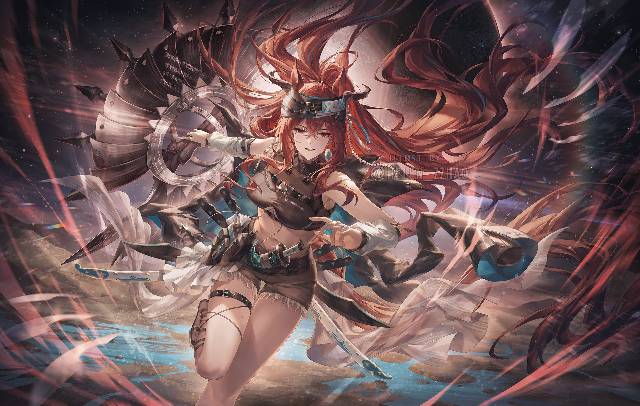 一张明日方舟,娜仁图亚,Narantuya绘画图片