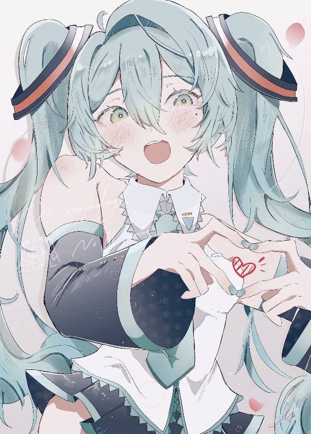 初音未来, 双手比心