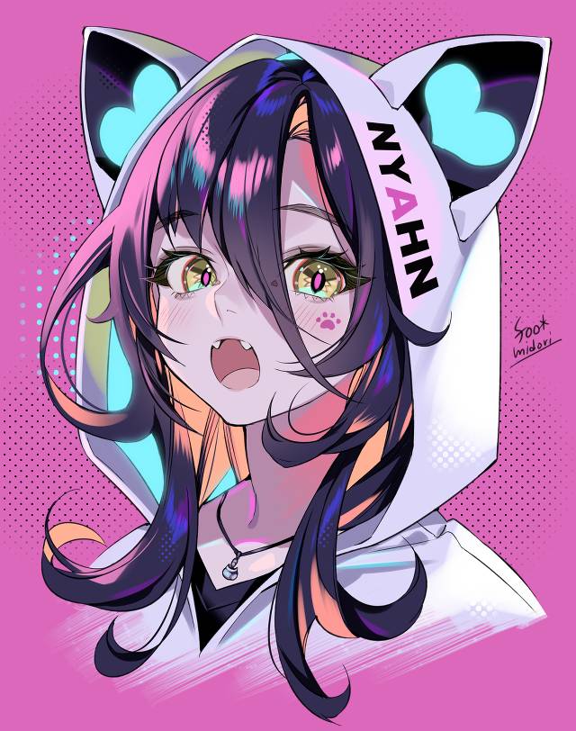 女孩子, 原创, original, fashion, cat ear hoodie