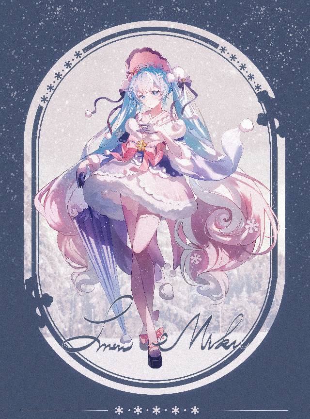 初音未来, 雪未来, young girl