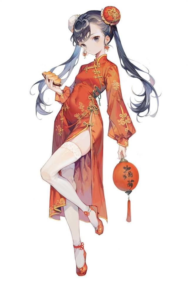 cheongsam, beautiful people, 魅惑的脸, 魅惑的女体, watercolor