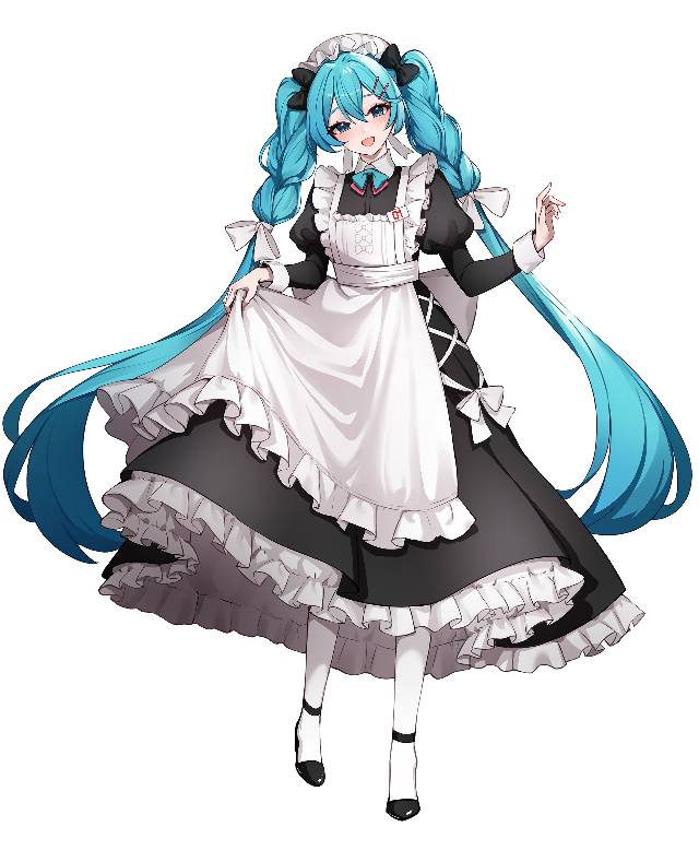 初音未来, 女仆, 女孩子