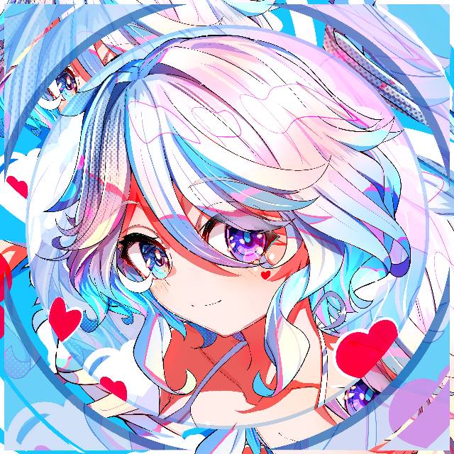 平涂,小女孩图片