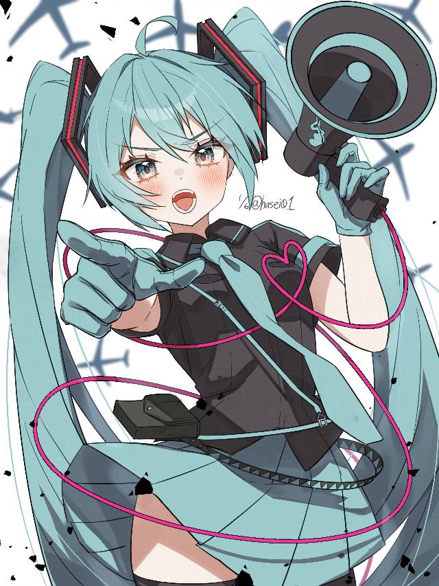 初音未来, Vocaloid, miku, love is war, vocaloid