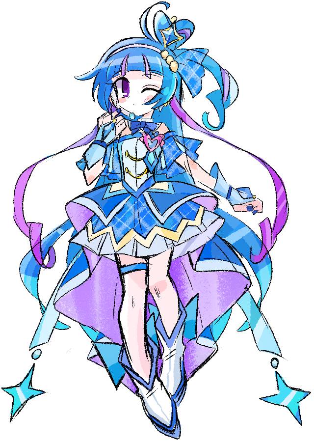 Cure眨眼,precure,你和偶像光之美少女,光之美少女,苍风奈奈图片