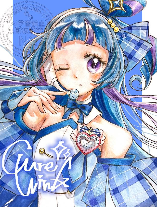 2号キュア,Cure眨眼,你和偶像光之美少女,光之美少女,苍风奈奈图片
