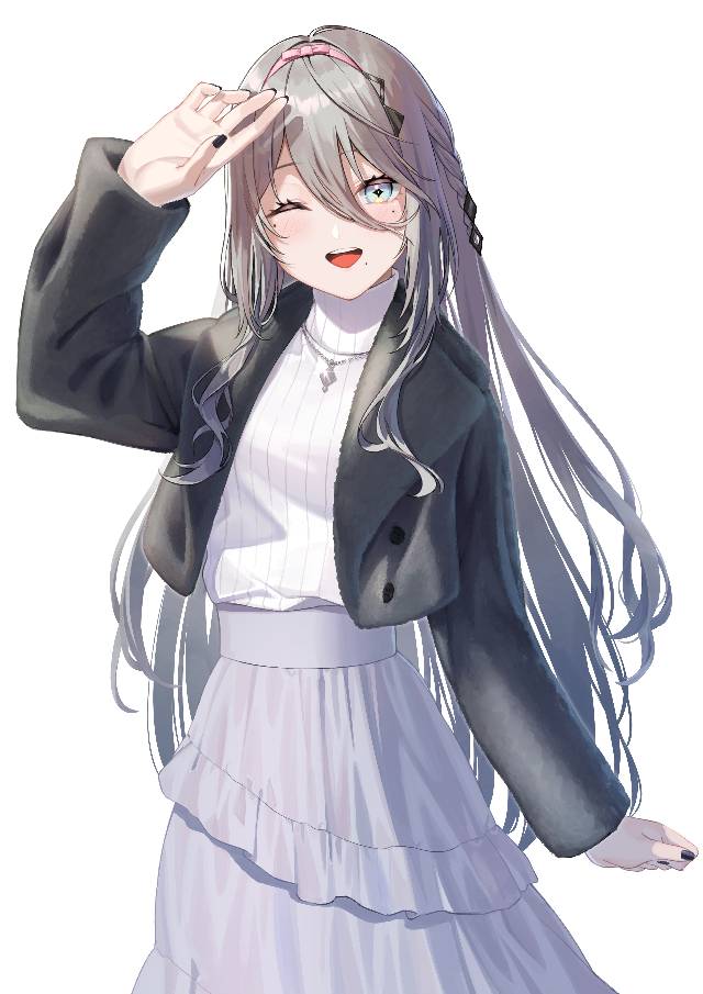 彩虹社, Sophia Valentine, Virtual Youtuber 100+ bookmarks, 抛媚眼