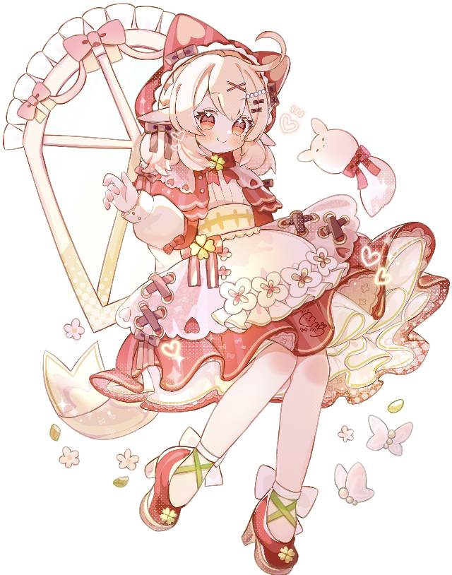 一张原神,可莉,Genshinimpact,萝莉,小红帽绘画图片