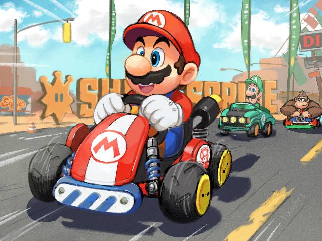 Mario Kart, Mario (Super Mario), 路易