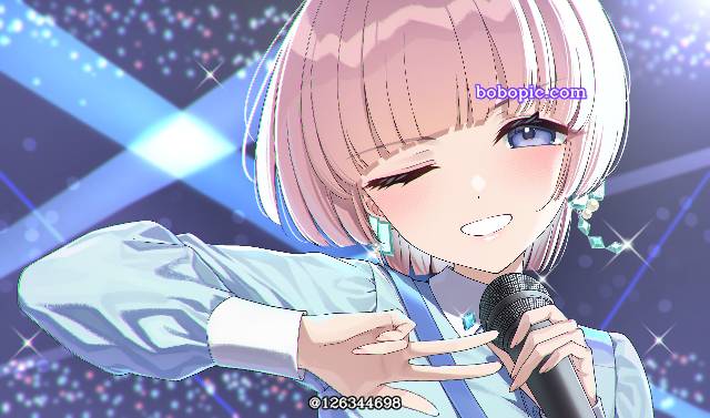 偶像,学园偶像大师,微笑,抛媚眼,有村麻央图片