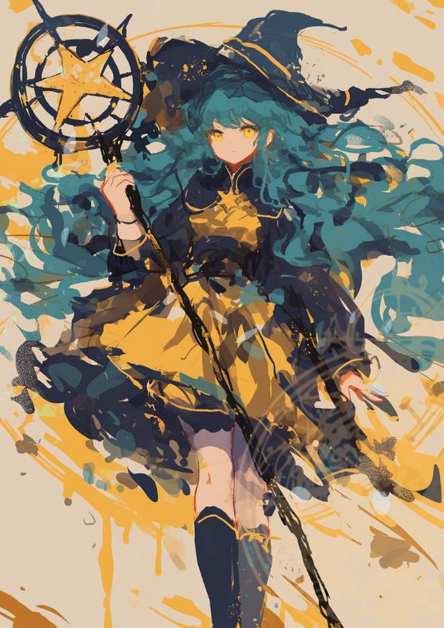 sketch, 原创, 插画, witch, 魔术师, magic