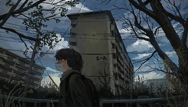 原创, 原创, 风景, background, apartment complex