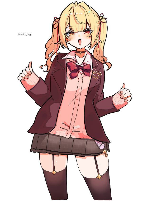 一张彩虹社,星川莎拉绘画图片