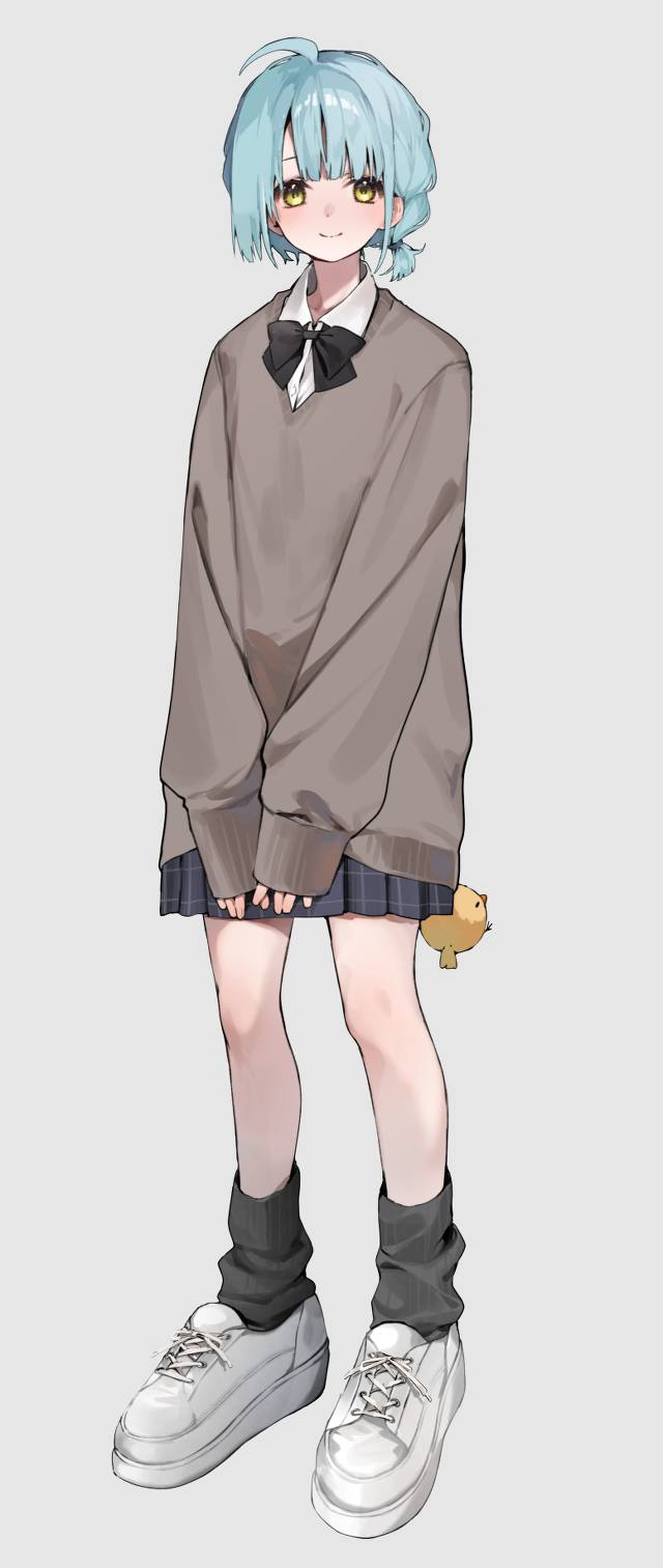 loose socks, 原创, 羊毛衫, 女孩子, young girl, 女高中生