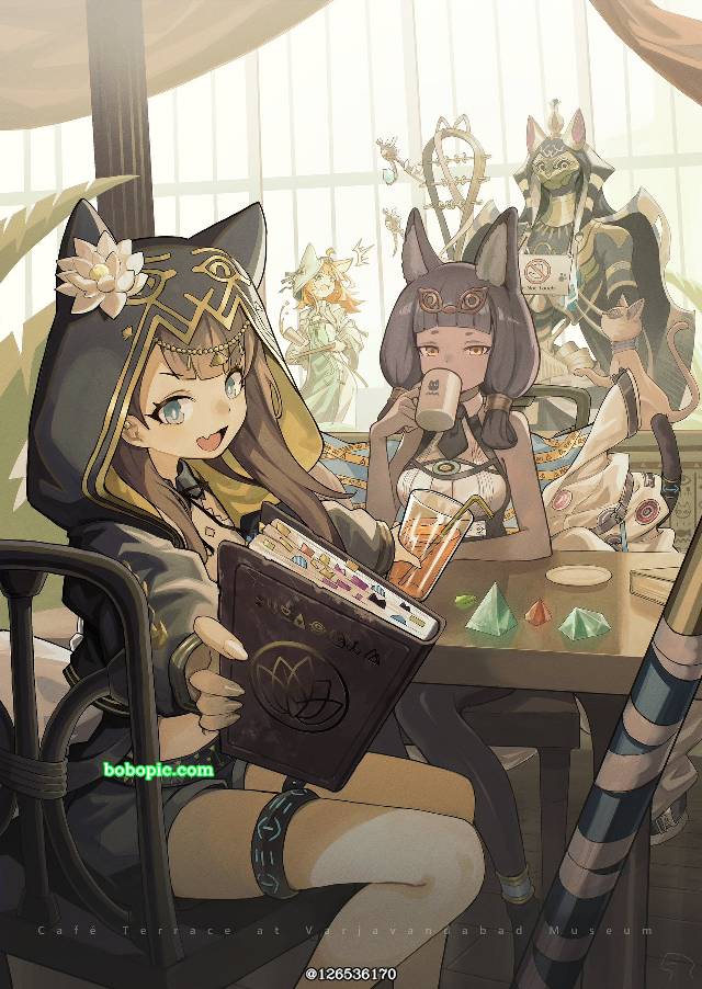一张莎草,明日方舟,佩佩绘画图片