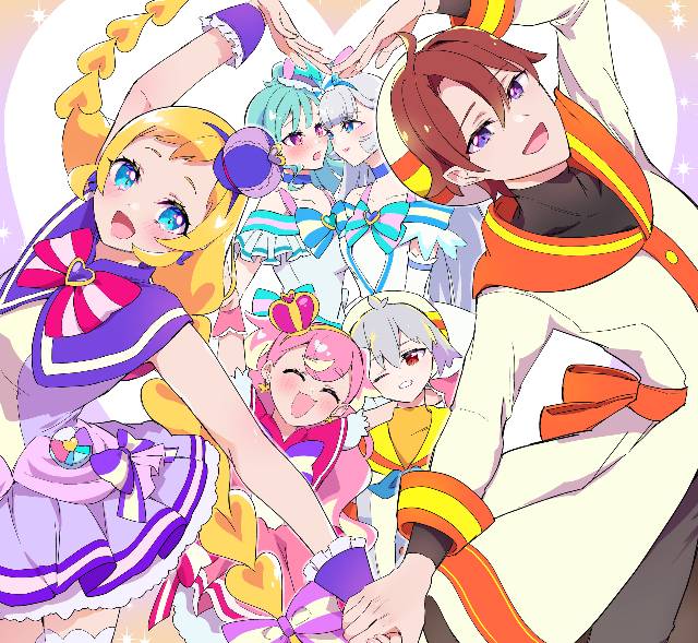 Wonderful光之美少女！, Cure Friendy, Cure Wonderful, Cure Lillian, Cure Nyammy, Satoru Toyama, daifuku, Satoru/Iroha