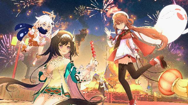 原神,女孩,小女孩,新年,胡桃图片