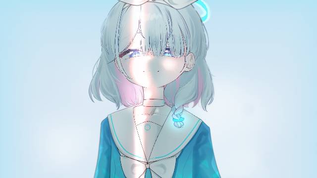 一张萝莉,阿洛娜,蔚蓝档案,少女,KRsubconFA,小女孩绘画图片