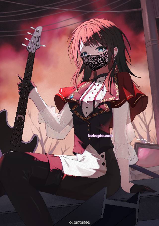 一张AveMujica,八幡海铃,BanGDream,MyGO绘画图片