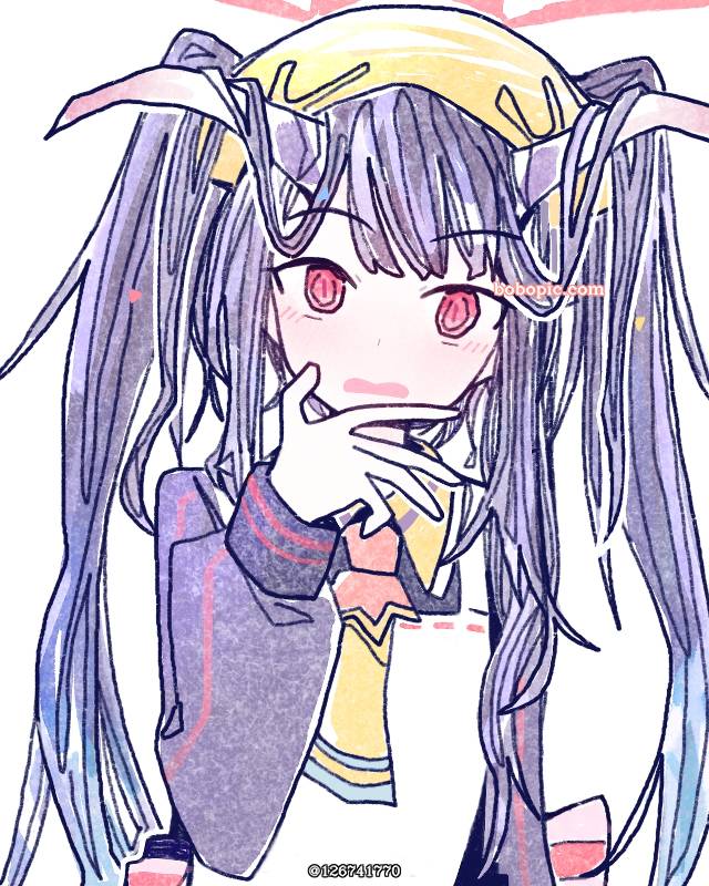 一张蔚蓝档案,爱清风香绘画图片