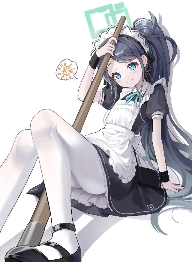 碧蓝档案, Alice Tendou, Alice Tendou (maid), 女孩子, 女仆, 卧槽好可爱