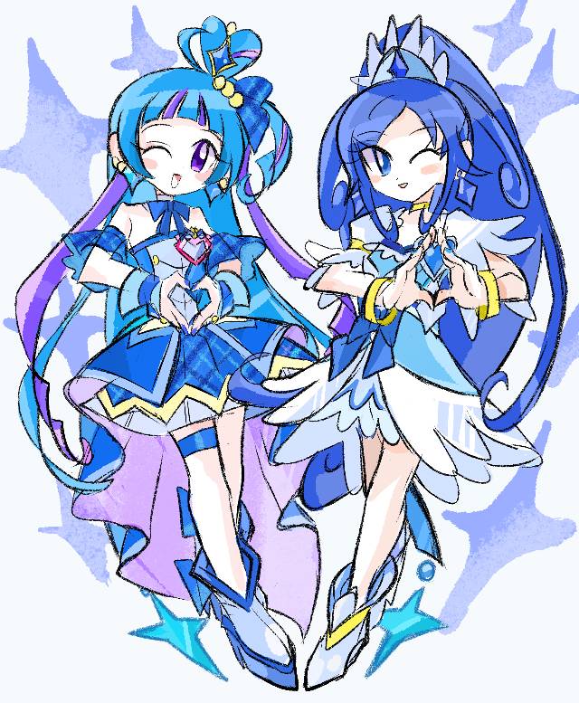 你和偶像光之美少女,光之美少女,苍风奈奈,菱川六花,钻石天使图片