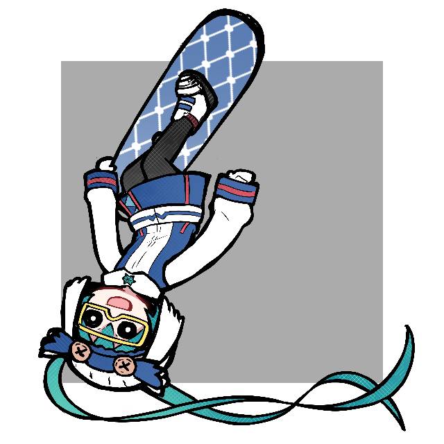 初音未来, snowboard