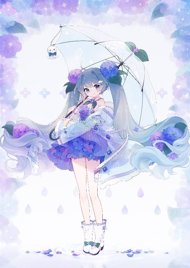 初音未来, 紫阳花