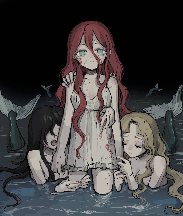 原创, 女孩子, 人鱼, The Little Mermaid