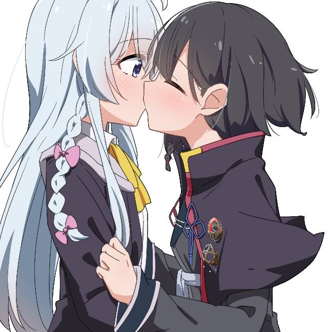 魔女之旅, 沙耶（魔女之旅）, 伊蕾娜, yuri, lesbian kiss