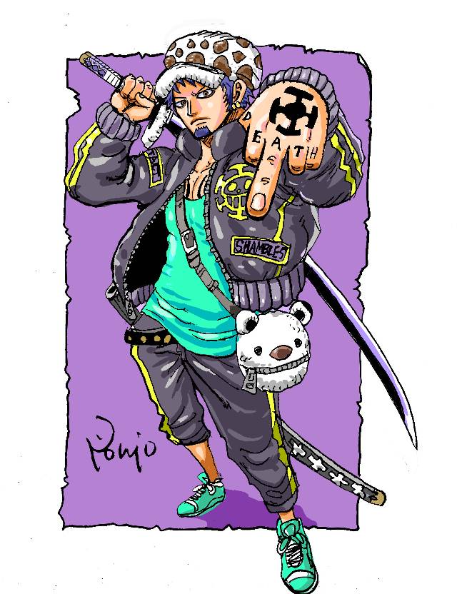 raw, ONE PIECE, Trafalgar Law