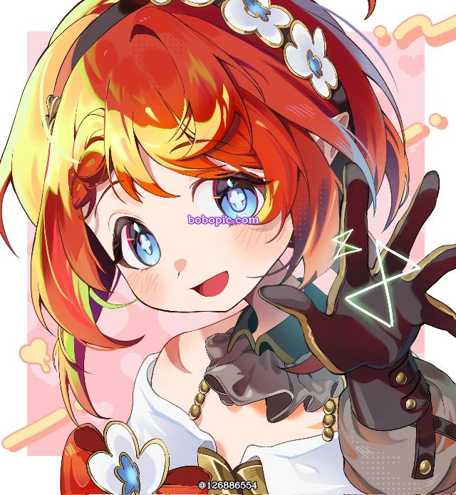 一张缇宝,缇里西庇俄丝,红头发,崩坏：星穹铁道,小女孩绘画图片