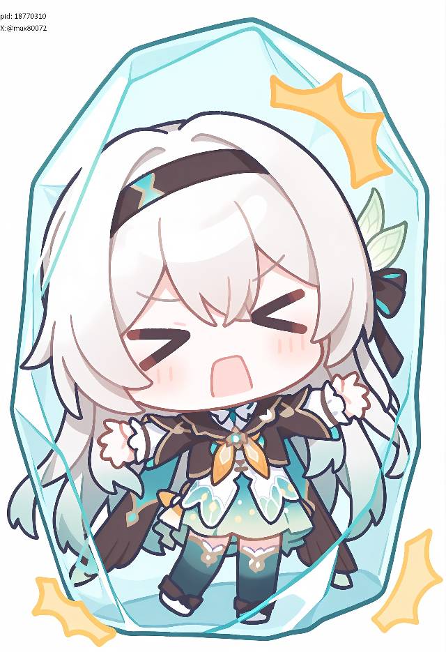 流萤（星穹铁道）, Firefly, AI 画作, 崩坏：星穹铁道, Honkai: Star Rail, Honkai: Star Rail