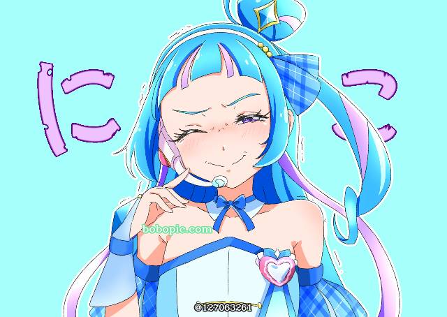 2号キュア,Cure眨眼,你和偶像光之美少女,光之美少女,苍风奈奈图片