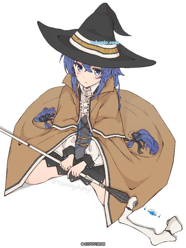 Mushoku Tensei, 洛琪希, 洛琪希·米格路迪亚, bird's‐eye view, witch