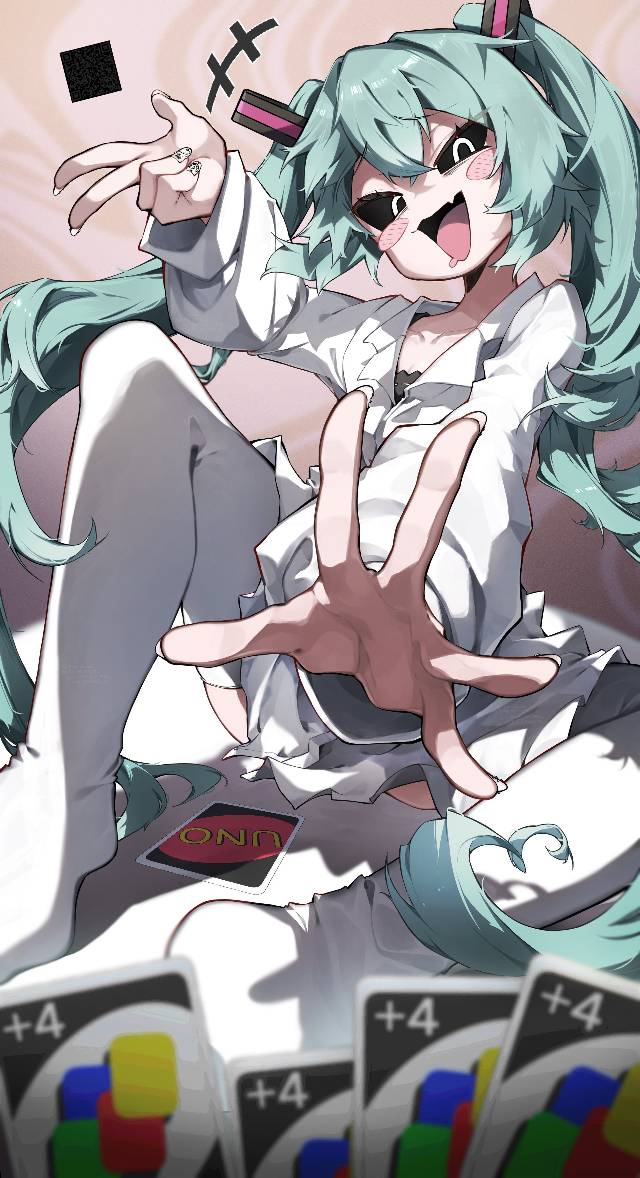 一张初音未来绘画图片