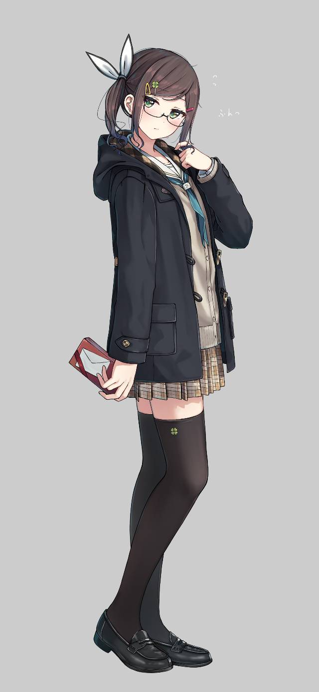 女孩子, uniform, 日历