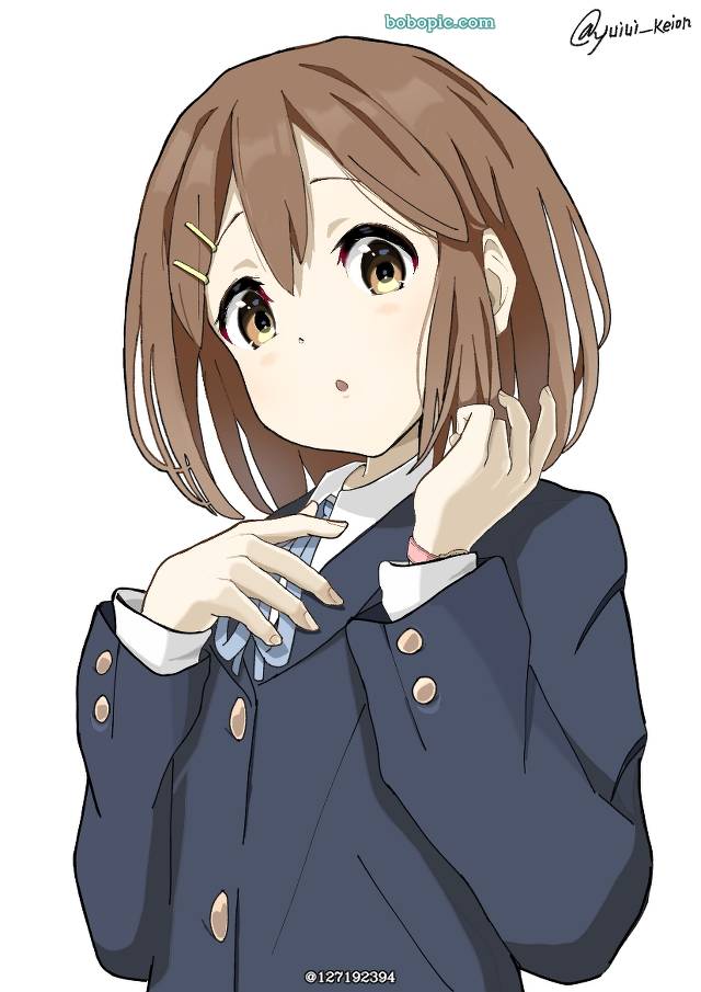一张小女孩,西装外套,轻音少女,西装,平泽唯,制服绘画图片
