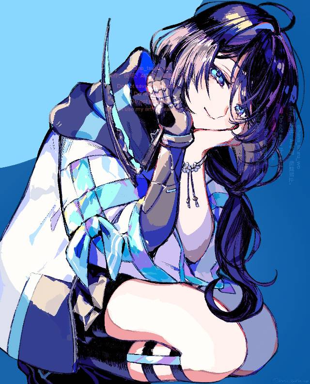 小女孩,青目图片