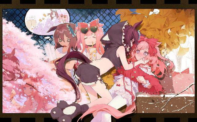 爱丽数码（赛马娘）, 目白多伯（赛马娘）, 女孩子, yuri