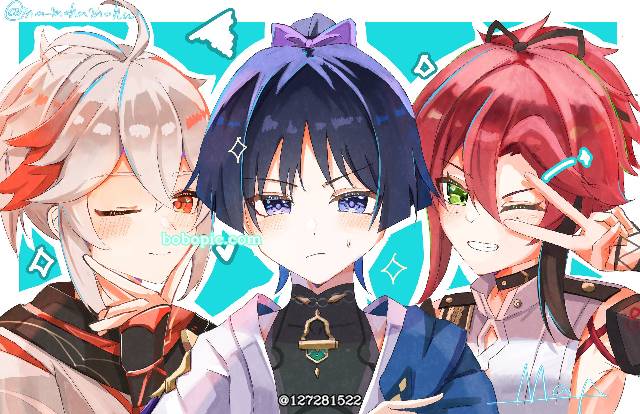 Shikanoin Heizou, Kaedehara Kazuha, wanderer, Genshin Impact