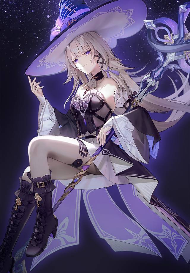 一张魔女帽子,黑塔,崩坏：星穹铁道,腿绘画图片