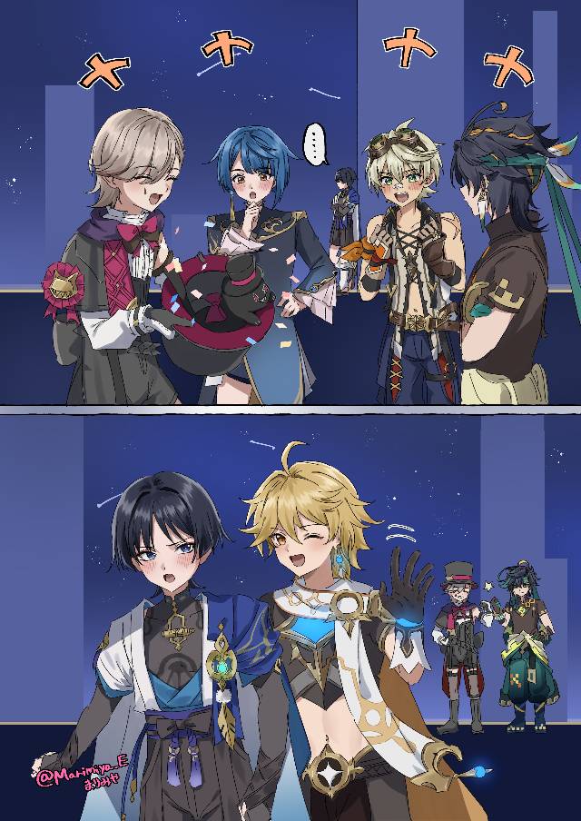 young boy, Genshin Impact, wanderer, Aether (Genshin Impact)