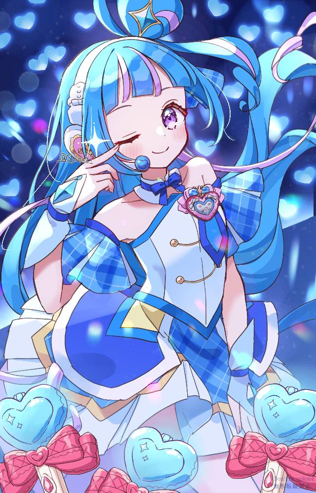 Cure眨眼,你和偶像光之美少女,光之美少女,苍风奈奈图片